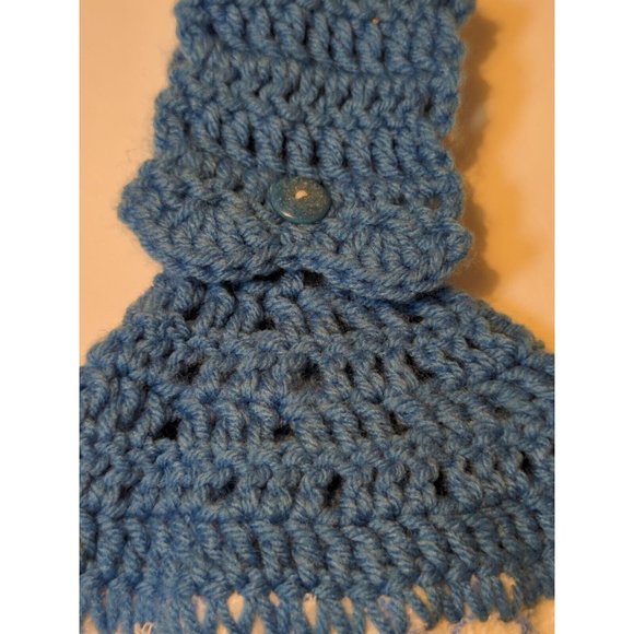 Hand crocheted TOWELs with‎ matching POT HOLDER SET NEW San Francisco bridge - Picture 6 of 7